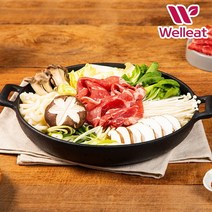 웰리트 관동풍 스키야끼 소고기전골 밀키트 2인분 185128