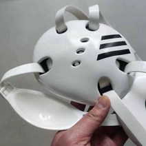 레슬링 이어가드 귀 보호대 스파링 헬맷 머리 보호, 화이트  모델