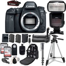 캐논 육두막 eos 6d mark ii 카메라 번들 (본체만) 전문 액세서리 번들 (14 아이템) 캐논6dmark2