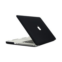 트루커버 맥북 프로 M1 M2 13인치 A2338 전용 MacBook pro 로고컷 하드케이스, 로고컷케이스 블랙(MBLC.01)
