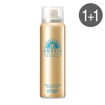 시세이도 아넷사 퍼펙트 UV 스킨 선스프레이 선크림 1+1