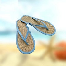 슬리퍼 여성 플랫 편안한 미끄럼 방지 샌들 대나무 등나무 플립 플롭 홈 욕실 패션 zapatos