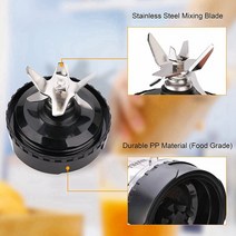 닌자 믹서기 6 핀 블렌더 블레이드 교체 부품 싱글 서브 16 Oz 컵 3.34 인치 BL740 BL770 BL660 BL780