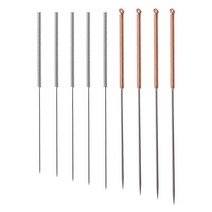9pcs/세트 스테인리스 스틸 노즐 청소 바늘 드릴 비트 3D 프린터 용 0.2-1mm, 금