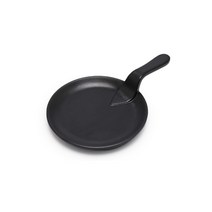 고급 검정 멜라민 앞접시 찬기 사각 업소용 식당용 고기집 그릇 접시, 18. PH원형접시 1호