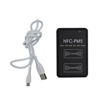 RFID NFC 복사기 새로운 nfc-pm5 암호화 디코더 복사기 13.56mhz rfid 액세스 제어 카드 리더 icid 스마트 칩 카드 라이터 주파수 복사기, nfc-pm5-1