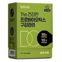 유한양행 윌로펫 더 건강한 프로바이오틱스 강아지유산균 / 구강관리 30일분, 없음