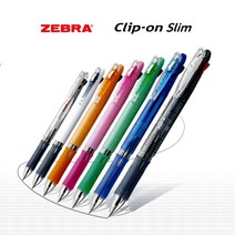 ZEBRA Clip-on Slim 제브라 클립온 슬림 2색 3색 4색 멀티펜, 2C 바디칼라, 녹색