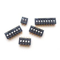 딥스위치 풀피치(2.54mm) SMD 2bit~8bit CWS0203B, 3bit