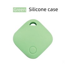 소형위치추적기 미아방지GPS 고양이GPS GPS 애완 동물 위치 태그 추적기 어린이 수하물 키 파인더 스마트, 13 Green silicone case