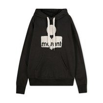 이자벨마랑 여성 에뚜왈 페이디드 블랙 후드티 SW0001FA A1M78E 02FK