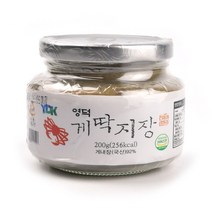 코스트코 국내산 게 내장으로 만든 영덕 게딱지장 200g x 1병 아이스박스 냉장발송, 1개