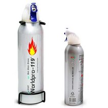 가재울통상 월드 휴대용 소화기 가정 사무실 주방 255ml 차량 국내산 캠핑 co2 0-93-056934-53ea, gajae5407 본상품선택