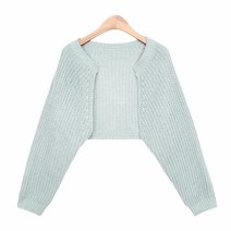 스콰즈 가디건 SBLT049 5COLOR 여자 볼레로 크롭 오픈가디건
