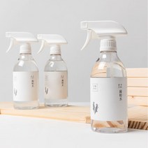 국산 새집증후군 천연 편백수 탈취제 집먼지 진드기 제거제 편백 나무액 방향제 피톤치드 액 오일 스프레이 500ml, 편백수탈취제500ml(1+1)