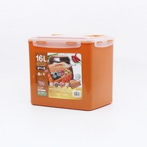 김치누름판 채반 포함한 황토김치통 장아찌통 누름이 김치통 16.0L, 황토/16.0L