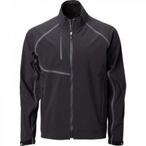 FootJoy 남성용 하이드로 투어 골프 레인 재킷121007, L, Black/Charcoal
