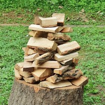 장작팩토리 10KG 20KG 미니장작 쪼갬목 절단목 캠핑용장작 참나무 조각, 미니장작10kg