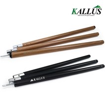 KALLUS 알루미늄 단단한 타프폴대 28파이 180cm, 블랙, 1개