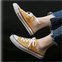 [오노마] ONM 여성 캐주얼 스니커즈 뮬운동화 캔버스화 나들이신발