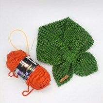 해비치 초보 네키목도리뜨기 DIY 세트 뜨개질 패키지, 70818