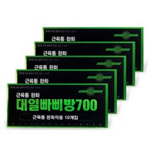 대일빠삐방700 자기파스 10개입 x 5개, 주식회사 건강박사 1
