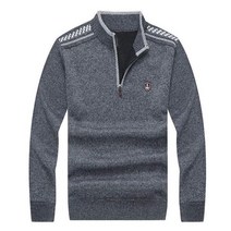 방풍니트 집업 가디건 골프 가을점퍼 겨울 남성 스웨터 캐주얼 풀오버 남성 따뜻한 가디건