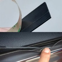 자동차창문수리 자동차창문수리도구 자동차 도어 씰링 스트립 DZ 유형 고무 소음 차단 웨더스트립 방음 프, 01 2 meter DZ