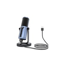 MSIZOY USB 마이크 콘덴서 마이크 플러그 앤 플레이 카디오이드 마이크 음량 조절 가능 음소거 실시간 모니터 기능 높은 호환성 PC 랩톱 Windows Mac OS Chrome Linux 지원 팟캐스트 녹음 보컬 노래 블루