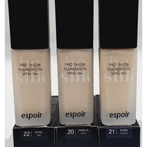 에스쁘아 프로 테일러 파운데이션 비 실크 30ml, 20호바닐라