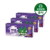 유한양행 해피홈 리퀴드 리필 4입 180일분 3개