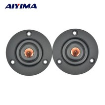 AIYIMA 자동차 개조용 HIFI 실크 돔 고음 스피커 홈 시어터 오디오 라우드 2 인치 트위터 6 Ohm 4 30W, 01 4 Ohm 30W Tweeter_01 2