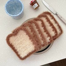 [울클럽DIY] 식빵 수세미 뜨개 키트 왕초보 두겹 고급수세미실 도톰한 수세미(동영상), 136바닐라(2볼) ＋ 142카멜(1볼)