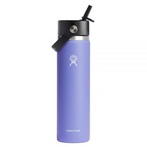 Hydro Flask 와이드 플렉스스트로 캡 메사 24온스107806, Flex Straw 32 Oz, Lupine