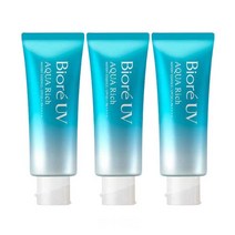 비오레 UV 아쿠아 리치 워터리 에센스 타입 3개세트, 70g, 3개