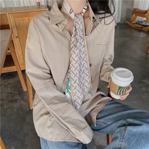 아가일무늬 여성 이니셜 같은스타일 초 가을 스카프를 맞추다 프렌치 트렌드 2563769243