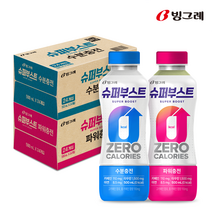 빙그레 슈퍼부스트 에너지드링크 수분충전 12개입 + 파워충전 12개입 500ml, 파워충전 12개입 + 수분충전 12개입