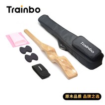 입문자용중급자용상급자용 검은색 우드 고급 운동 연습기 탄성벨트 누름기 풋스트레처 라틴 발레포인, 원목색(업그레이드) 백팩 수출품질