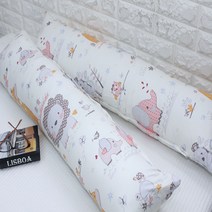 긴 베개 롱 쿠션 바디필로우(솜포함) 110X30 사이즈 ( 사계절용 or 여름용 ), 긴베개 바디필로우(솜포함), 페스티벌, 크림베이지