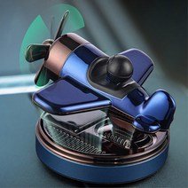 태양열패널 회전 비행기 프로펠러 차량용 방향제 움직이는 건전지없는 첫차, 그린, 다우니 에이플프레쉬 10ml