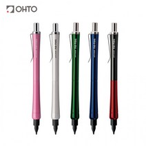OHTO 신학기 감성문구 NO-NOC 자동샤프 0.5mm, 색상_블랙-레드(한정판)(AP-505N-BKRD)