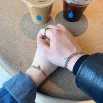 [무배 남여공용] 써지컬 이니셜팔찌 / 전체 써지컬스틸