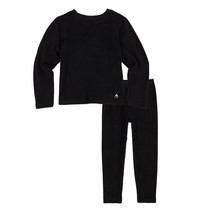 2223 버튼 아동 스노우 보드 플리스 이너 세트 BURTON Toddlers Fleece Base Layer Set True Black
