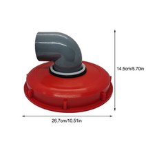농업용 관수 액비 여과기 관수자재 외부 원통, 245mm 90