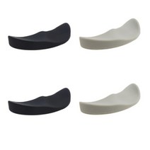 마우스 손목 받침 보호 실리콘 쿠션 버티컬 받침대, 블랙056490HR