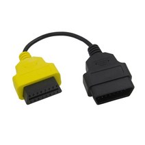 차량점검 피아트 ECU 스캔 및 Multiecuscan 어댑터 OBD2 커넥터 진단 케이블 6/4/3 pcs, 05 YELLOW