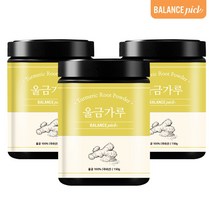 밸런스픽 울금 가루 분말 진도산 150g, 3개