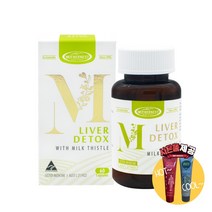 [사은품제공]호주 마더네스트 리버디톡스 밀크씨슬 60정 Milk thistle 리버디톡스 알지알지몰 RZ, 상품수량, 1개