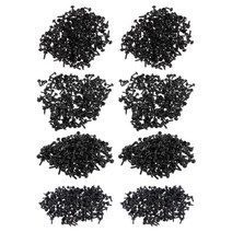 GHSHOP 1600x diy 안전 인형 인형에 대한 눈 동물 인형 만들기 공예 박제 플러시 펠트 장난감 3mm 4mm 5mm 6mm, 다중, 플라스틱, 검은색