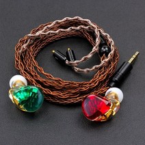 FDBRO DIY TD1 소음 차단 수지 이어폰 맞춤형 헤드폰 교체 가능 mmCX 케이블 헤드셋 Shure SE215 SE535 SE846, earphone with cable